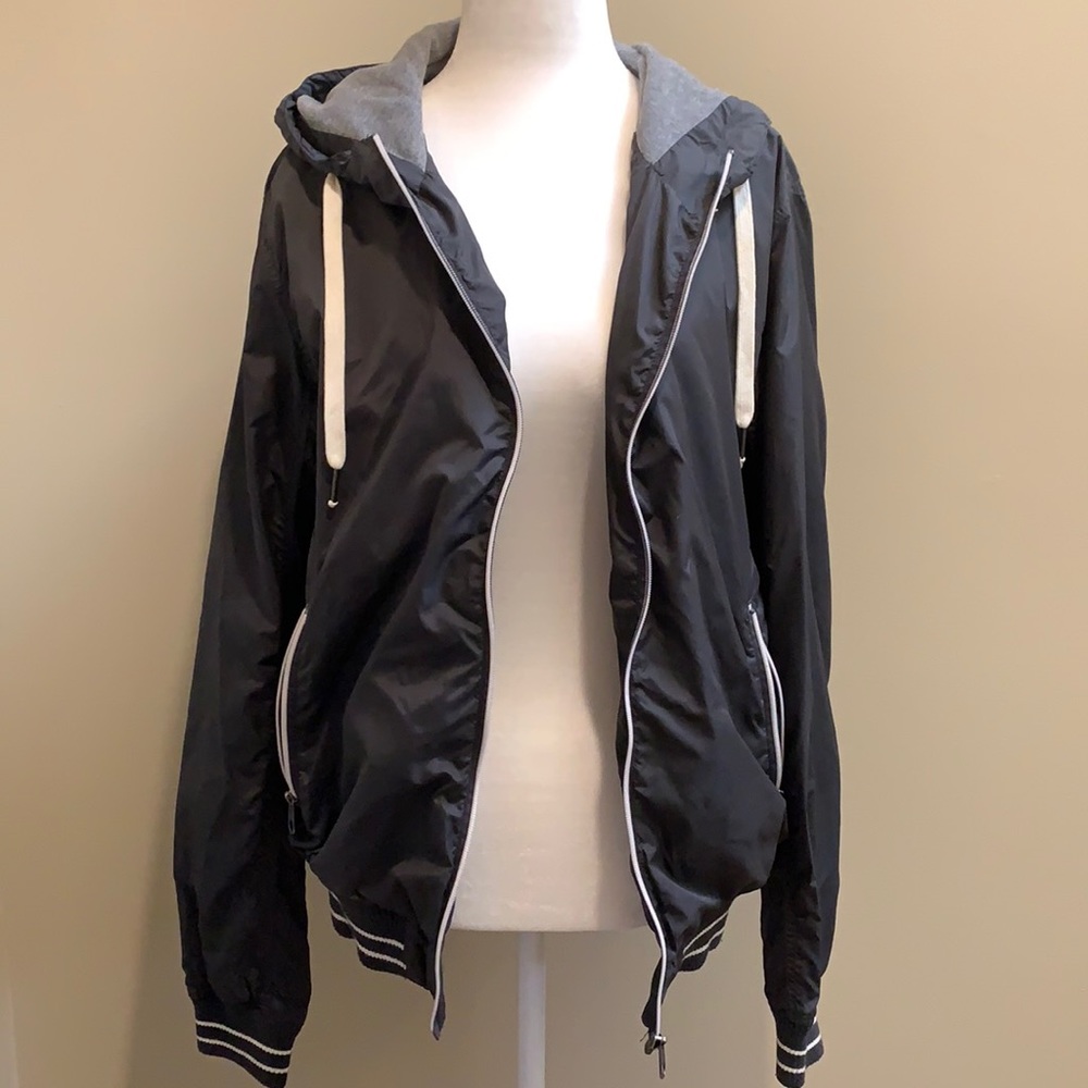 L.O.G.G. Soft Gray Windbreaker Jacket!